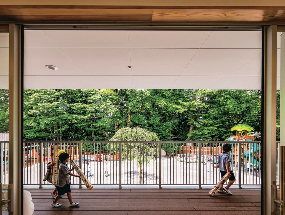 From the nursery room to the playground