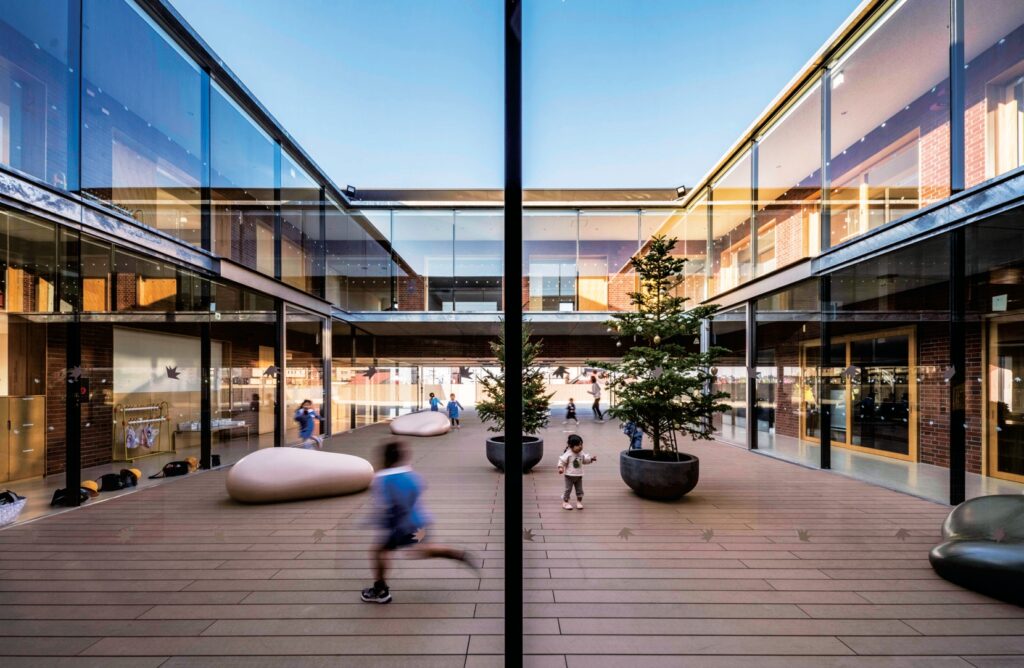 From the hallway toward the garden