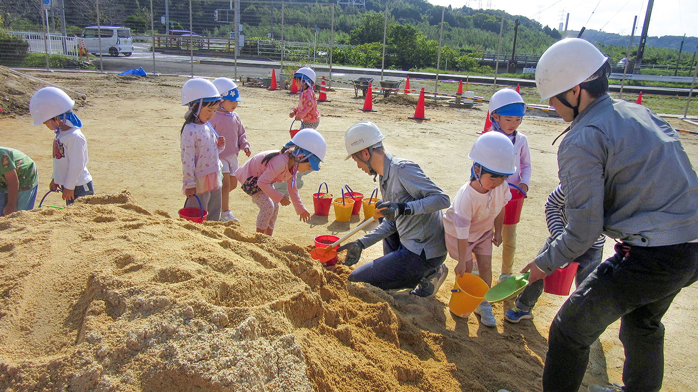 Moving soil